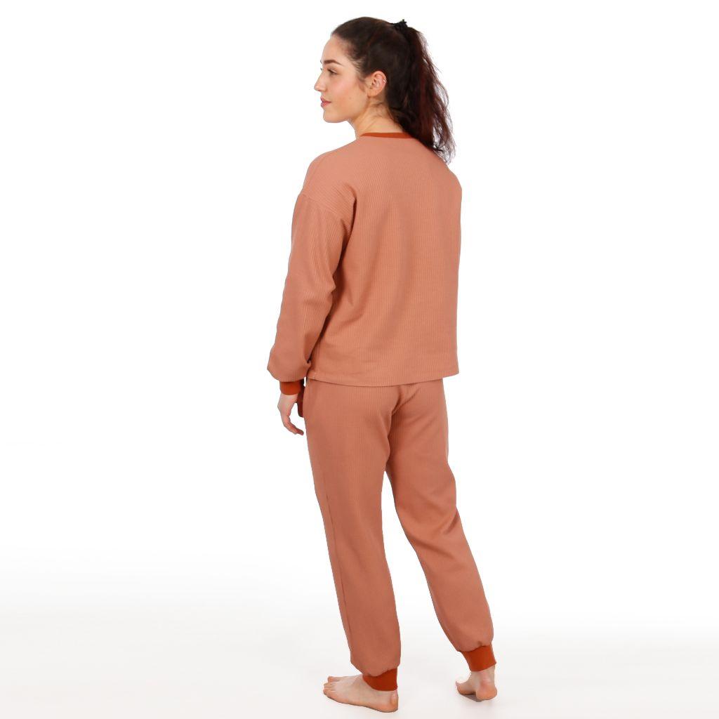 Preview: Papierschnittmuster Schlafkombi Frau Trixie XS-XXL